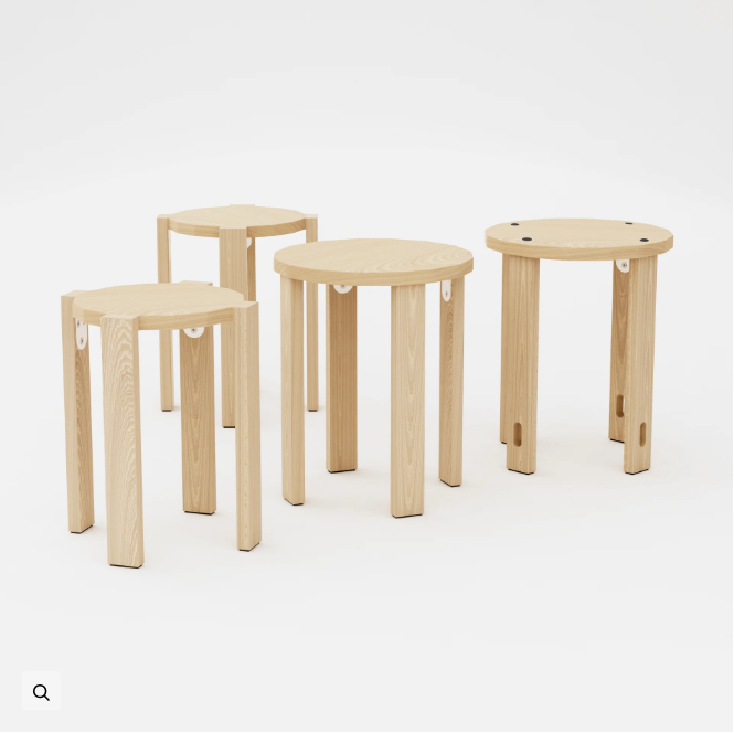 Convertible side table
