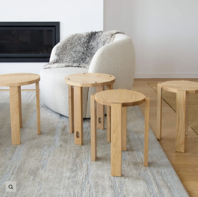 Convertible side table