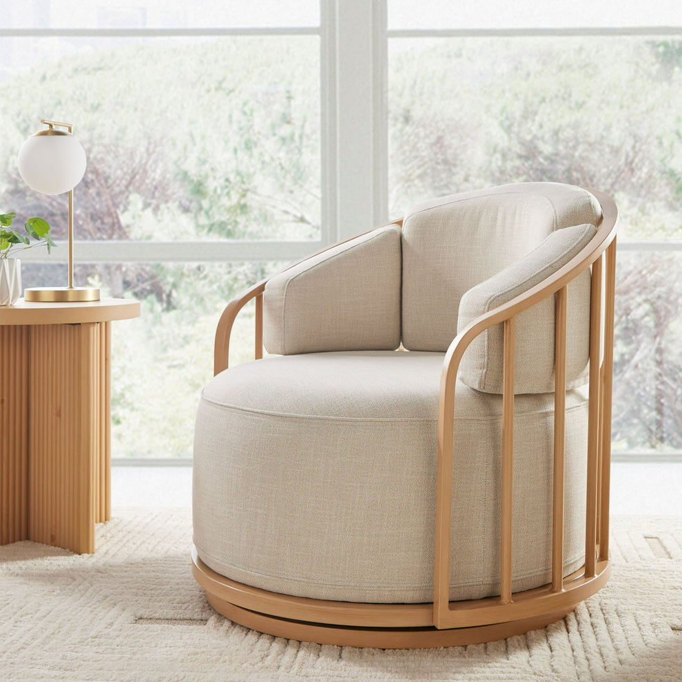Lilian Swivel Birdcage Chair