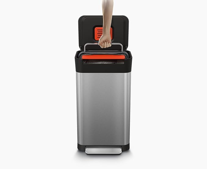Intelligent Waste Titan Trash Can Compactor with Odor Filter