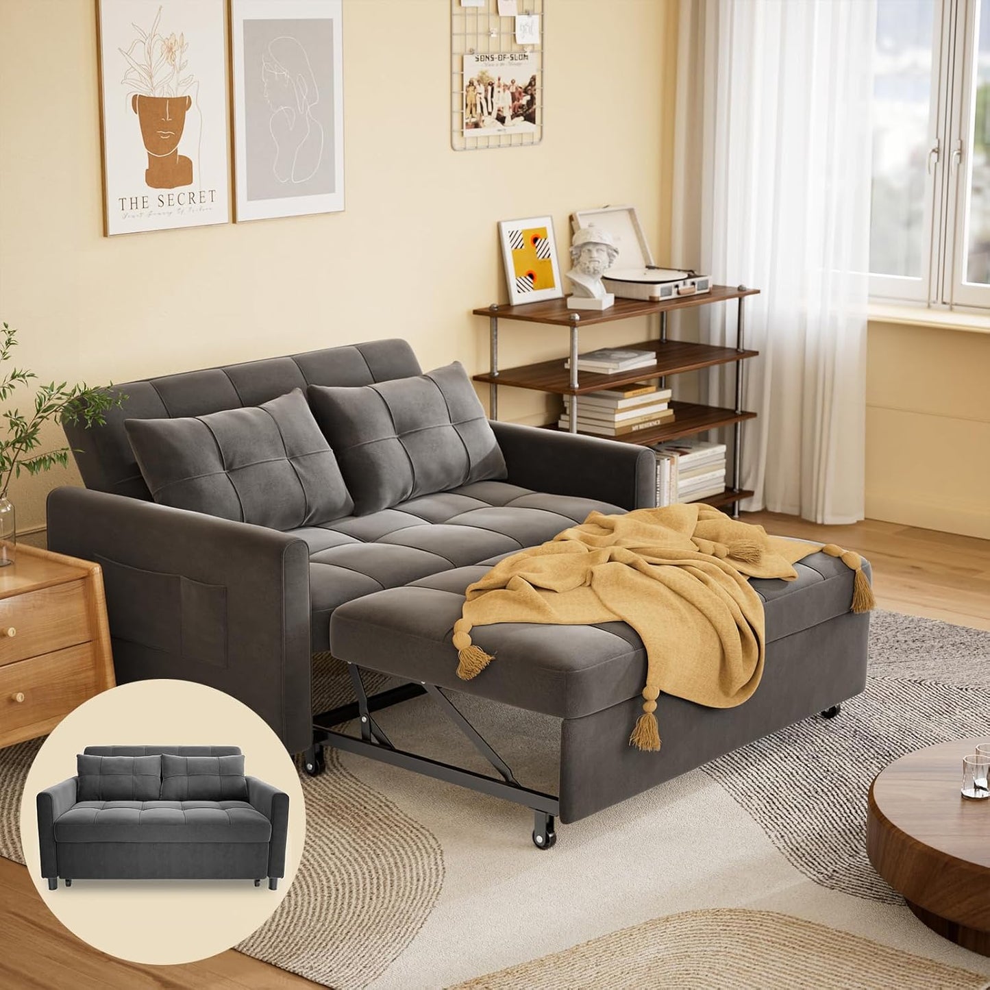 Convertible Sofa Bed