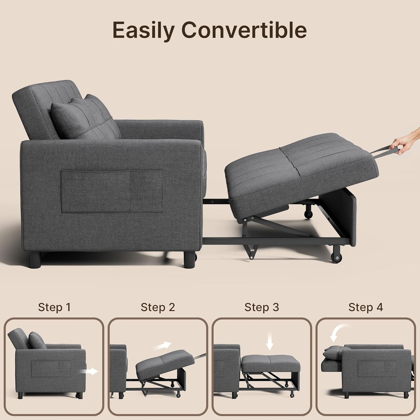 Convertible Sofa Bed