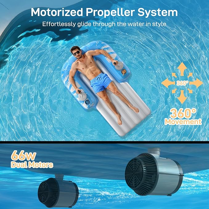 Electric Water Lounger Floats