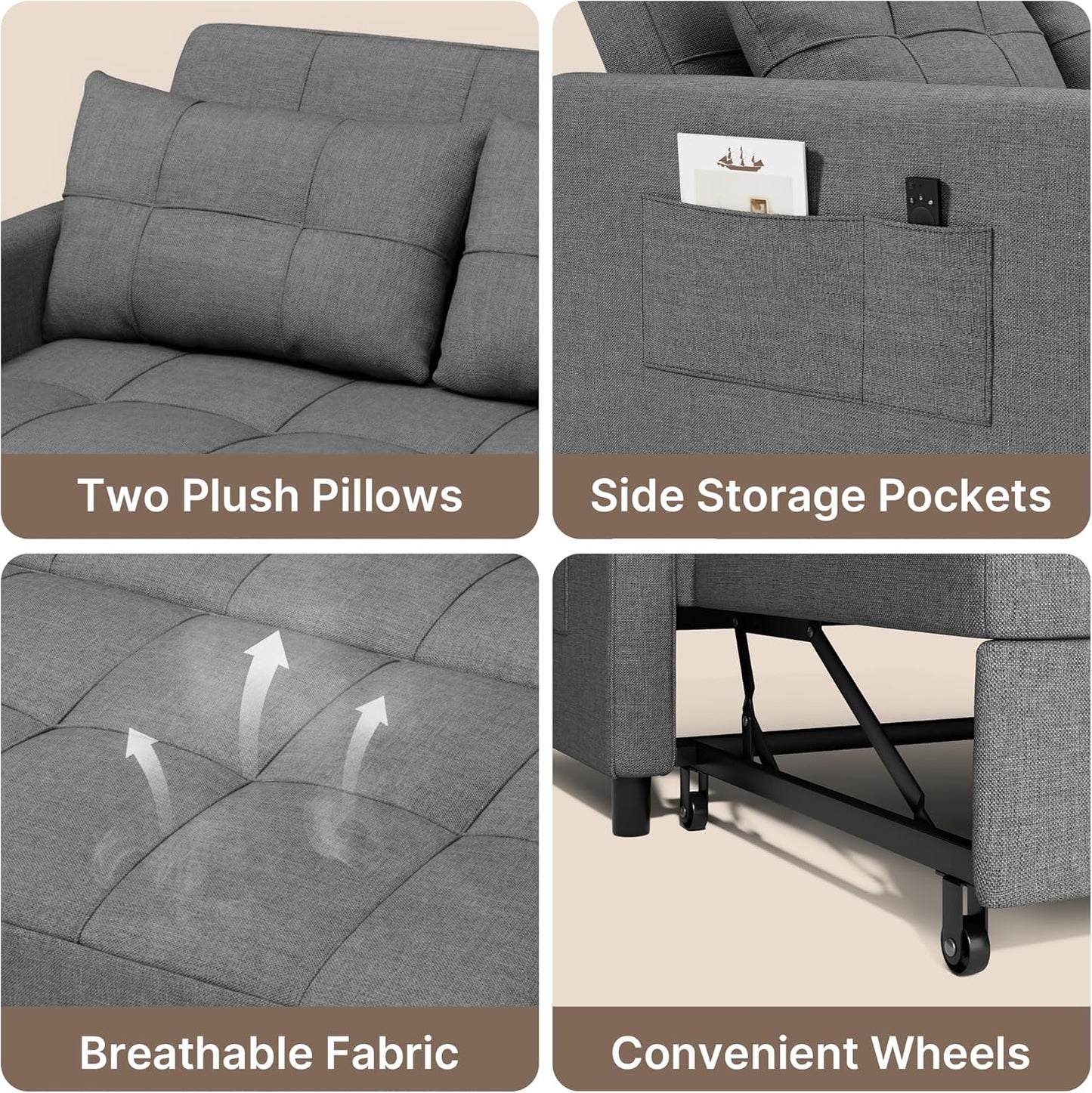 Convertible Sofa Bed