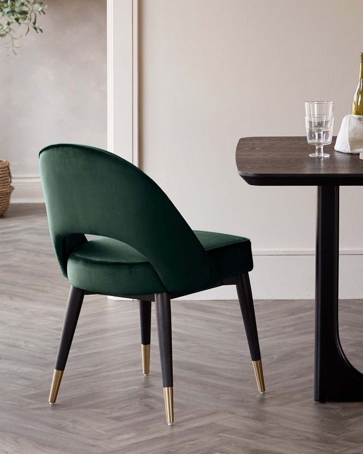 Clover Velvet Dining Chair