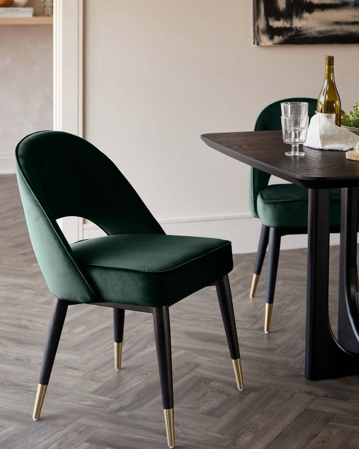 Clover Velvet Dining Chair