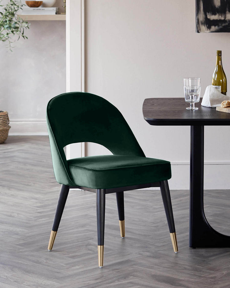 Clover Velvet Dining Chair
