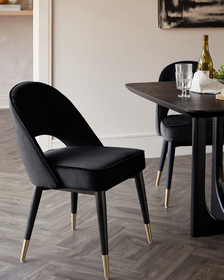 Clover Velvet Dining Chair