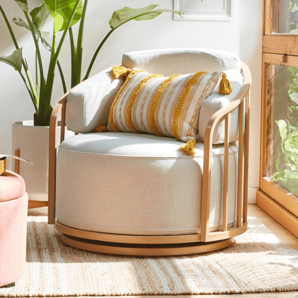 Lilian Swivel Birdcage Chair